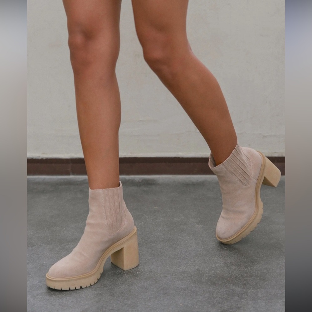 Dolce Vita Caster H2O Waterproof Lug Sole Platform Bootie